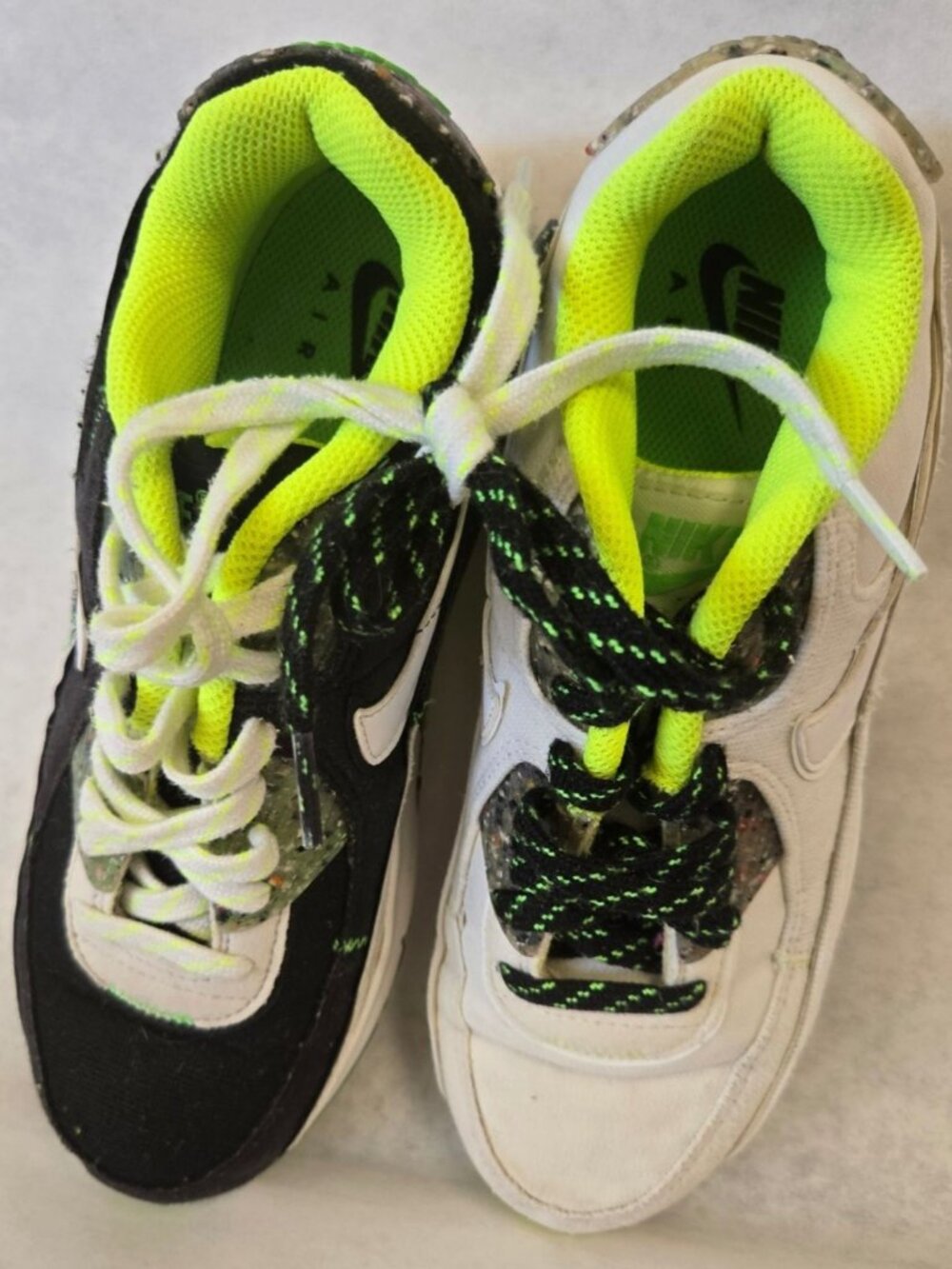 Nike Air Max 90 Mix Matched Exeter Edition Wms Sz 7/Y 5 Running Shoes Trendy